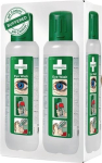 Oogdouchefles 2 stuks 2x 0,5l spoeloplossing, DIN/EN15154-4 isotoon natriumchloride 0,9%