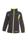 Kids softshell jacket anthracite/yellow, PO Planam Junior