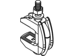 Two-part clamp M 20 32-82 Malleable iron, galvanised Lindapter F9