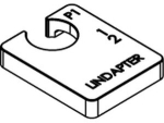Ausgleichsscheibe M 12 6,0 GTW 40 verzinkt Lindapter P1-L lang