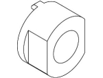 Mounting nut HBFF 12 Steel Lindapter Hollo-Bolt FlushFit HBFF