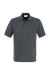 Zak polo Performance Maat L, antraciet MG200 Hakro 812