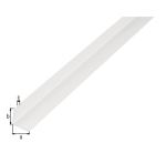 Angle profile L=1 m 25x25x1.8 mm, black plastic GAH 479053