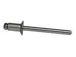 Blind rivet, steel/steel SK 4.8x12 mm, clamping range 5.0-8.5 VVG, ALFO