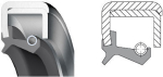 radial shaft seal 140x170x15/12 B2FUD5SL 72 NBR 902, Simrit