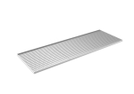Gitterrostboden aufgelegt LxT 3300x1100 mm, feuerverzinkt Meta Multipal bis 1000 kg / Palette