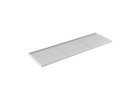 Gitterrostboden aufgelegt LxT 2700x800 mm, feuerverzinkt Meta Multipal bis 500 kg / Palette