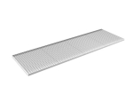 Gitterrostboden aufgelegt LxT 3600x1100 mm, feuerverzinkt Meta Multipal bis 850 kg / Palette