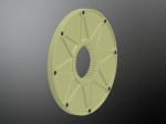 Flange FLE-PA BoWex 65, 10" Ø 314.25h8 DO=Ø 295.3