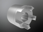 Nabe 1.0 Bauteil 1b Rotex 75 ST, Bohrung Ø 75H7 NnD 6885/1 Bauteil 1b