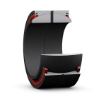 Gewrichtslager staal/staal GEZ 012 ES-2RS afgedicht, inch afmetingen, SKF