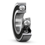 Diepgroefkogellager 6312-RS1Z/C4GJN4 1 afdichting 1 dekschijf, SKF