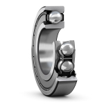 Diepgroefkogellager met vulgroef 208-2Z afgedicht, SKF