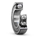 Diepgroefkogellager met vulgroef 210-2Z/C3GJN afgedicht, SKF