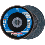Conical flap disc PFC 150 Z40 SG POWER SteelOX Pferd Polifan