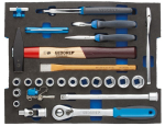 Sortiment Handwerker 26-teilig, 2/2 L-BOXX 136 Modul Gedore 1100 CT2-01