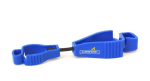 Glove holder blue with flexible centre piece Elsinghorst