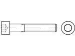 Binnenzeskantschroef DIN 912-10.9 M 20x50 mm, onbewerkt