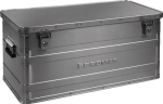 Aluminium doos met scharnierende grendels 90 l, LxBxH 780x380x380 mm met sloten, Promat 447953