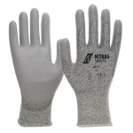 Gloves, PU Size 7, grey, cut-resistant, EN 388 Nitras 6315