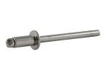 Blindniete, Edelstahl A4/Edelstahl A4 FK 4x12 mm, Klemmbereich 6,5-8,5 VVG, ALFO