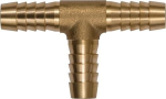 T-slang aansluiting voor slang LW 9 mm messing