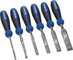 Stechbeitelsatz mit Schlagkopf 6-teilig 6 10 12 16 20 26 mm Promat 815373