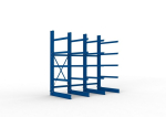 Cantilever rack one-sided HxLxArm-L 3000x3090x1250 mm, RAL 5010 Meta Multistrong Heavy