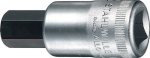 Socket spanner insert 1/2" SW19 for hexagon socket L=60 mm CV Stahlwille 54 19