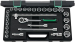 Socket spanner set 1/2" 28-piece SW8-32 L=460 mm CV Stahlwille 50/22/6 KN
