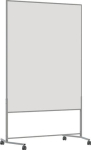Matigingsmuur Tafeloppervlak B1200xH1500mm mobiel Dubbelzijdig whiteboard