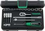 Dopsleutelset 1/4" 22-delig 3,5-13 mm zeskant Stahlwille 40/44/17/5