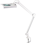 LED magnifier lights Glass lens 190.5 mm (7.5 inch) with cover, square head