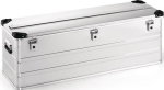 Aluminium doos met scharnierend deksel 163 l, LxBxH 1182x385x410 mm
