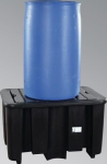 Drip tray 225 l, LxWxH 1000x680x600 mm Polyethylene with PE interface