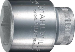 Socket spanner insert 1/2" SW18 hexagon L=38 mm CV Stahlwille 52 18