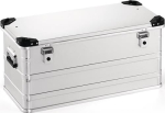 Aluminium doos met scharnierend deksel 91 l, LxBxH 782x385x380 mm