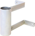 Wandarm Rohr-Ø 70 mm Höhe 190 mm Stahl Spiegel