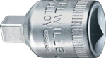 Verlager 3/8" tot 1/4", L=28 mm CV Stahlwille 431