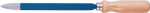 Holle driehoekige schraper met houten handvat Vorm C, LxB 150x14mm Rennsteig