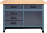 Workbench W.1200xD.600xH.840mm Work plate 40mm beech wood