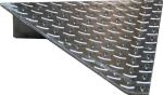 Auffahrecke für Flachwanne LxBxH 500x500x78 mm Stahl verzinkt