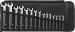 Double open-end spanner set 15-piece Stahlwille 12/15
