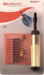 Deburring set 7 parts Shaviv Golden Flex Set E