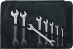 Double open-end spanner set 8-piece Stahlwille 10/8