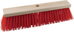 Street broom Elaston m. Handle hole flat wood L.400 mm