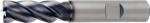 Schaftfräser Ø 4mm Promat 806513