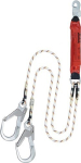 Strap energy absorber lanyard L=2.0 m EN 354, EN 355 MAS BFD-Twin-XXL