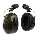 Kapselgehörschutz mit Helmbefestigung SNR=30 dB, für Peltor-Helme 30 mm 3M Optime II H520P3E