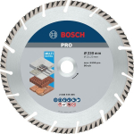 Diamantdoorslijpschijf Standaard Universeel 230x22,23x2,6x10 mm Bosch 2.608.615.065